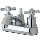 Kingston Brass KS4261ZX Two Handle Centerset Lavatory Faucet - Polished Chrome